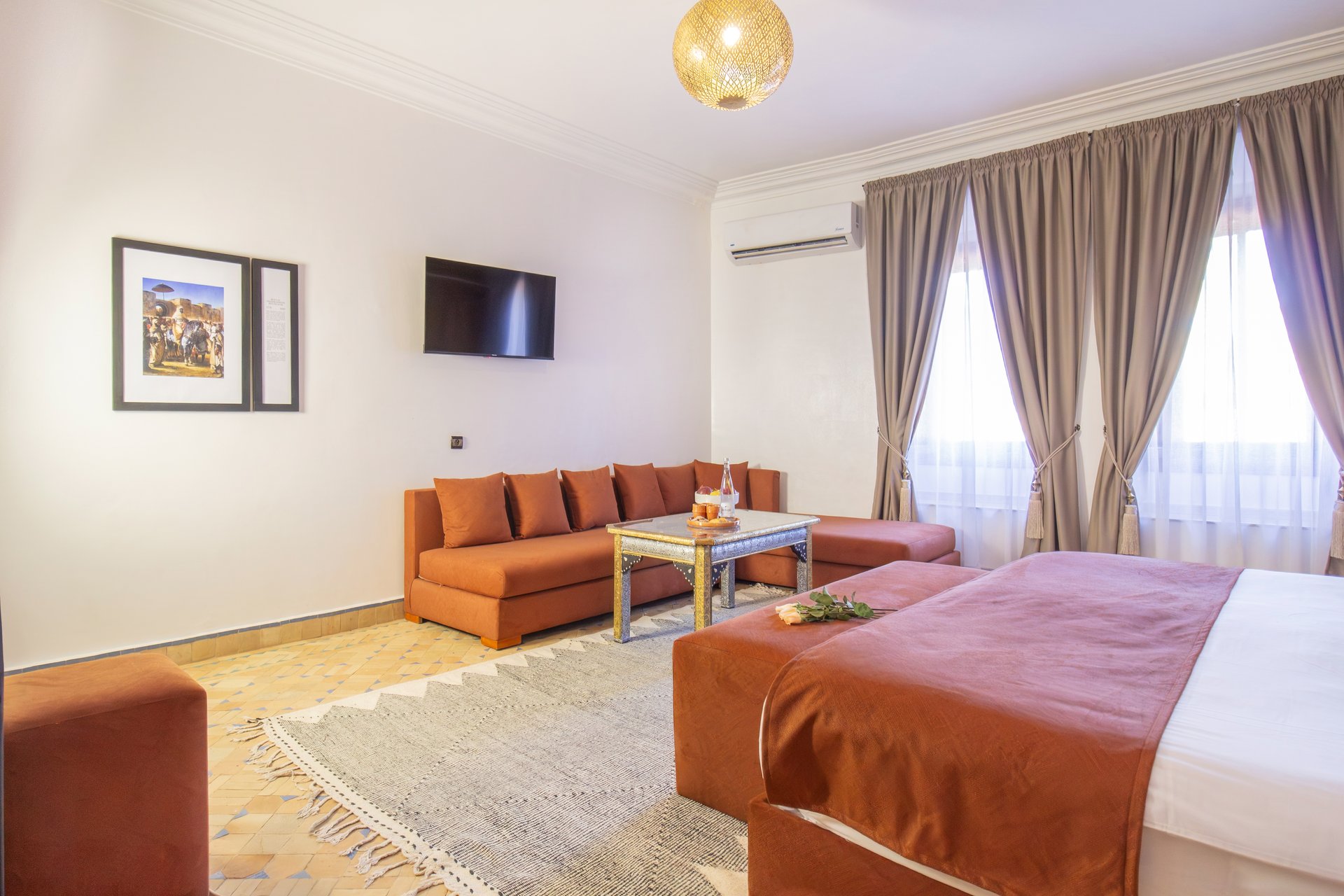 Chambre boiseries